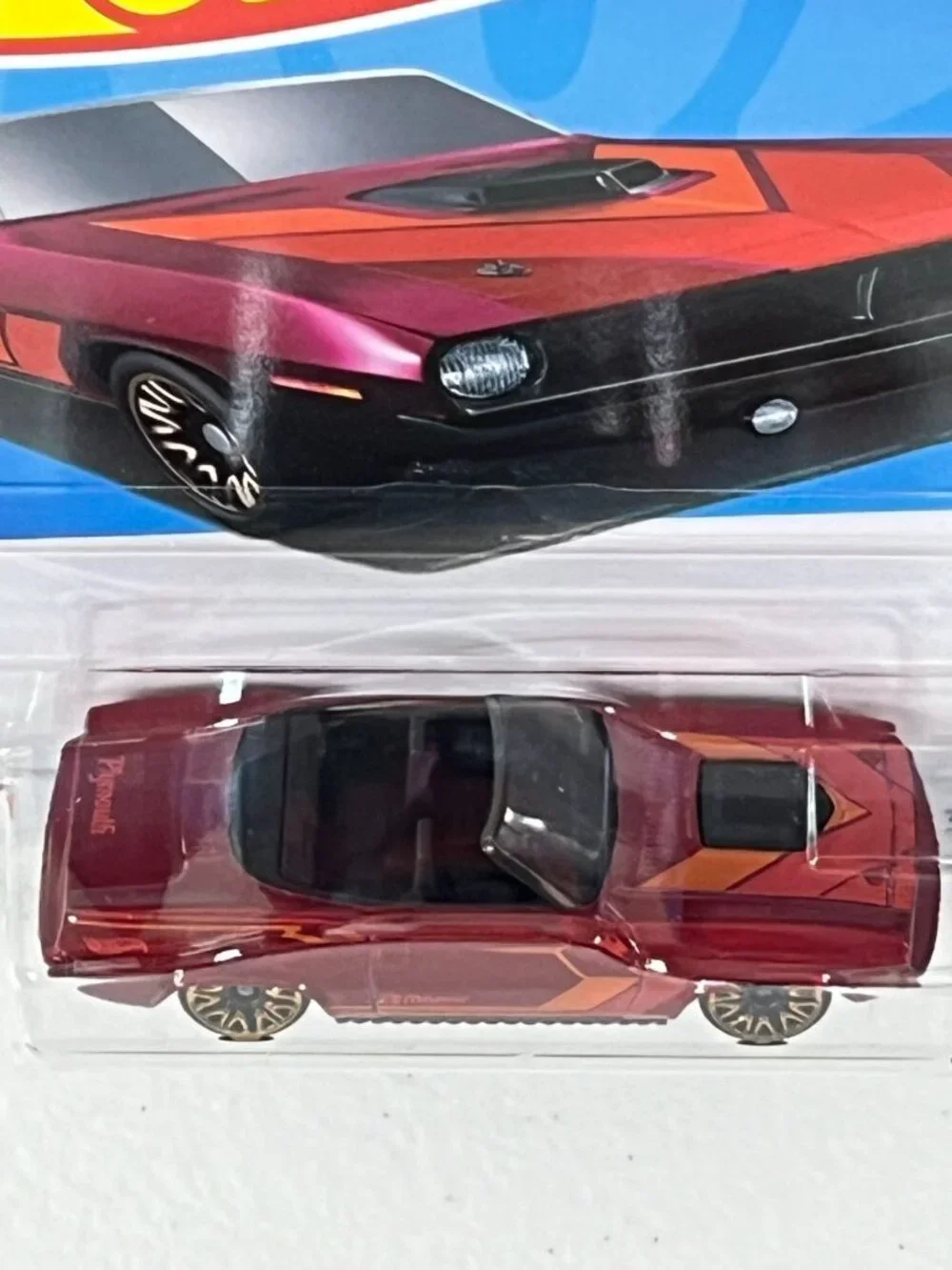 Hot Wheels '70 Plymouth Barracuda Red HW Roadsters 1:64
